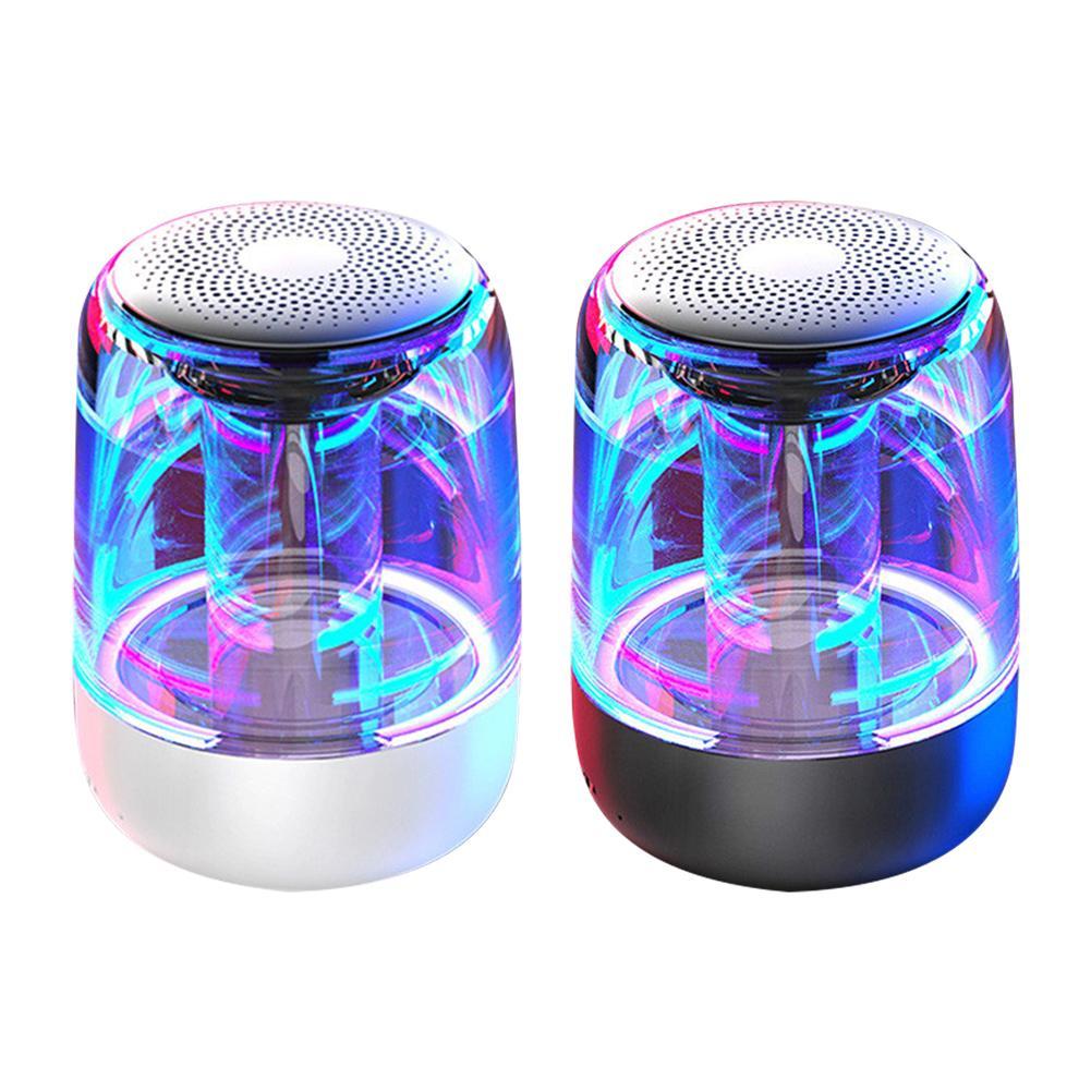 Portable Bluetooth Speaker – Powerful Bass & LED Light Show