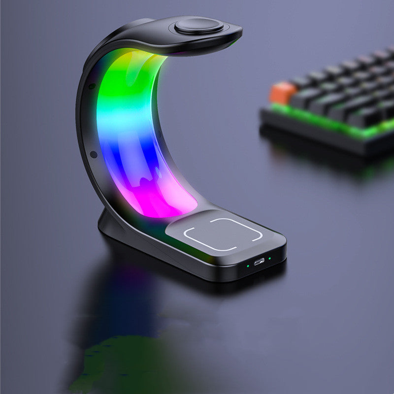 4-in-1 Magnetic Wireless Charger with Ambient Light